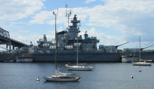 USS Massachusetts, BB-59 at Battleship Cove