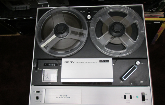 Sony TC-355 finished and ready to play a tape