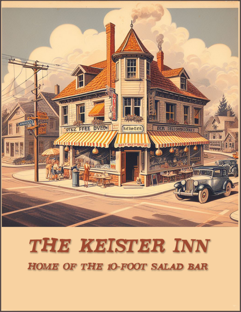 The Keister Inn, home of the ten-foot salad bar