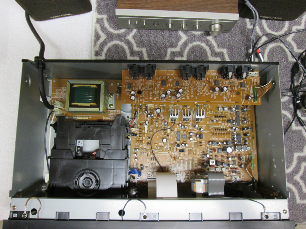 Interior of the Denon DN-T620